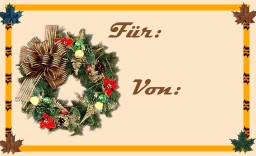 Weihnachtskrtchen - Motiv 3 http://www.kessie.de